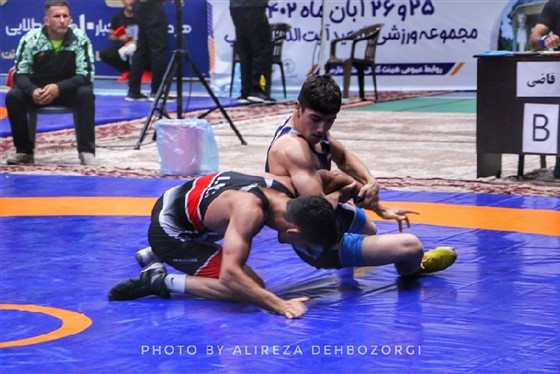 پایان رقابت های کشتی فرنگی جوانان قهرمانی کشور / شیراز :